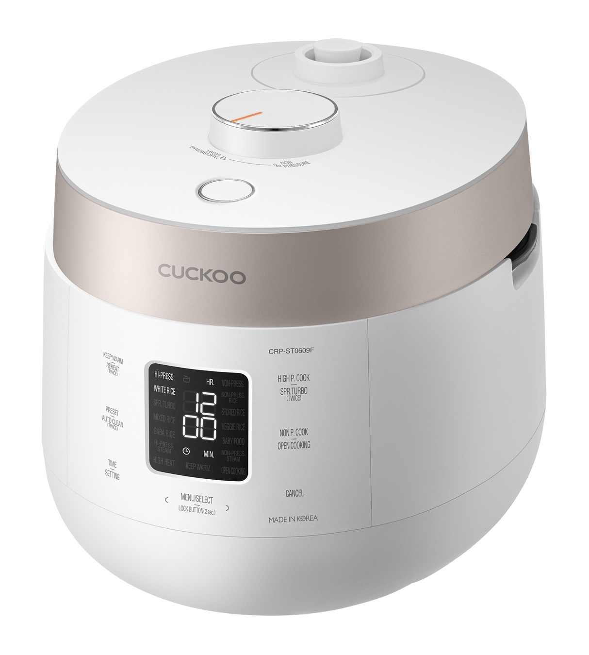 Cuckoo Twin Pressure Rice Cooker CRP-ST0609F