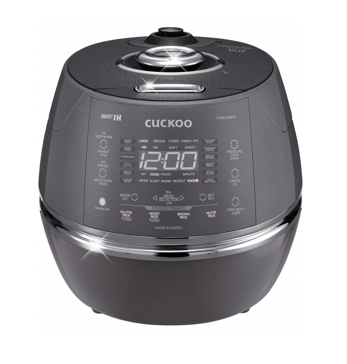 Cuckoo IH 10 Cup Pressure Rice Cooker CRP-CHSS1009F