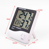 Digital Thermometer Hygrometer with LCD display, Temperature and Humidity Measuring Device