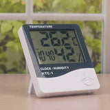 Digital Thermometer Hygrometer with LCD display, Temperature and Humidity Measuring Device