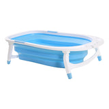 Baby Bath Tub Infant Toddlers Foldable Bathtub Folding Safety Bathing Shower