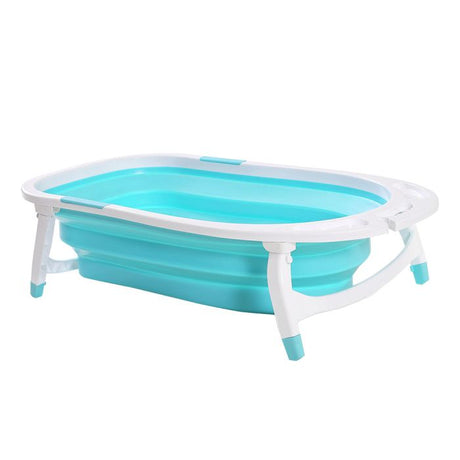 Baby Bath Tub Infant Toddlers Foldable Bathtub Folding Safety Bathing Shower