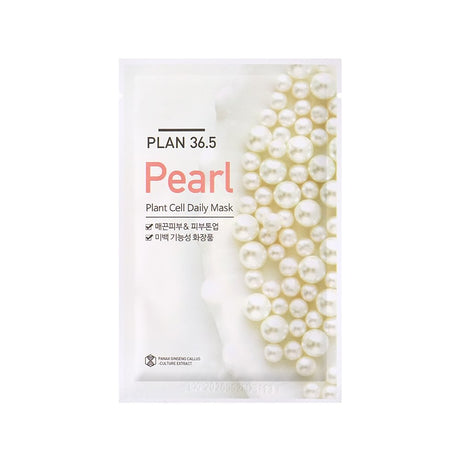 PLAN 36.5 Plant Cell Daily Mask_Pearl x 10sheets