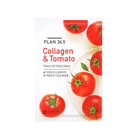 PLAN 36.5 Plant Cell Daily Mask_Tomato x 10sheets