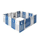 BoPeep Kids Baby Playpen Foldable Child Safety Gate Toddler Fence 18 Panels