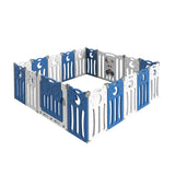 BoPeep Kids Baby Playpen Foldable Child Safety Gate Toddler Fence 18 Panels