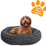 PaWz Calming Dog Bed Warm Soft Plush Pet Cat Cave Washable Portable