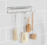 Spider Loc Adhesive Wall Hooks Rack Kitchen Rail