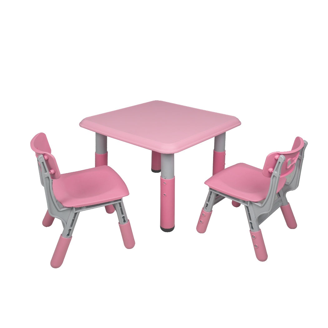 BoPeep Kids Table and Chairs Children Furniture Toys Play Study Desk Set Green