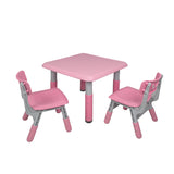 BoPeep Kids Table and Chairs Children Furniture Toys Play Study Desk Set Green