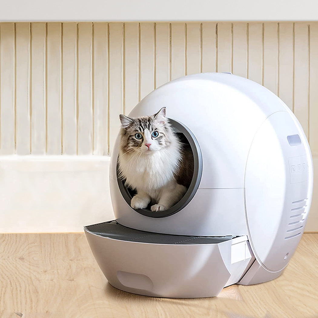 PaWz Automatic Smart Cat Litter Box Self-Cleaning