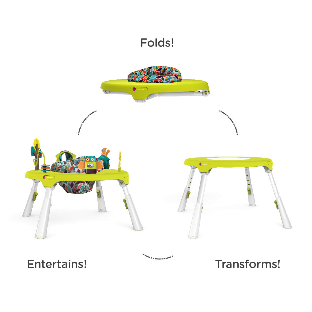 Oribel PORTAPLAY FOREST FRIENDS ACTIVITY CENTER + STOOLS COMBO