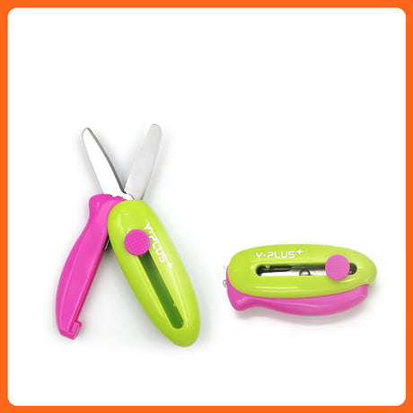 YPlus Cuckoo Spring-Action pocket Scissors