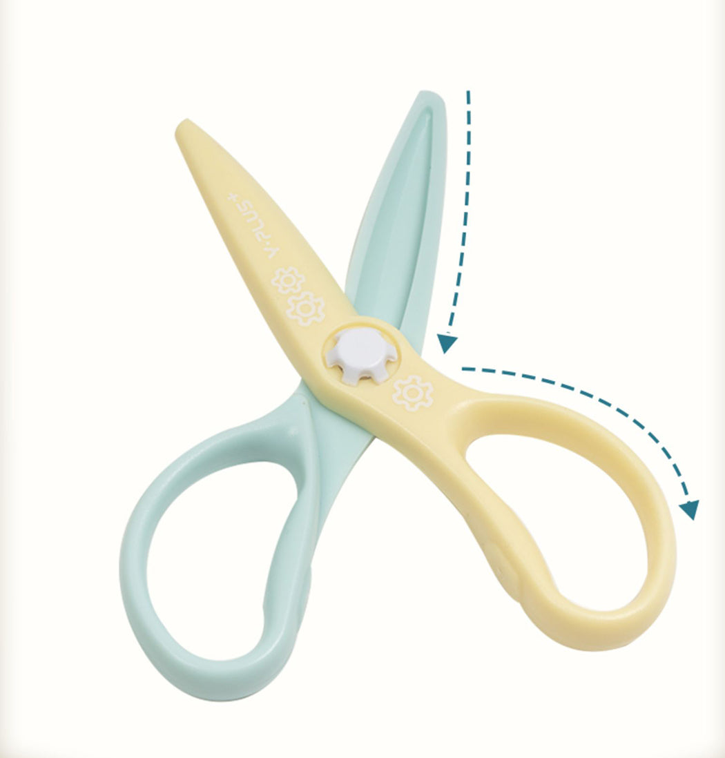 YPlus GEAR SafeSnip Macaron Children's Scissors