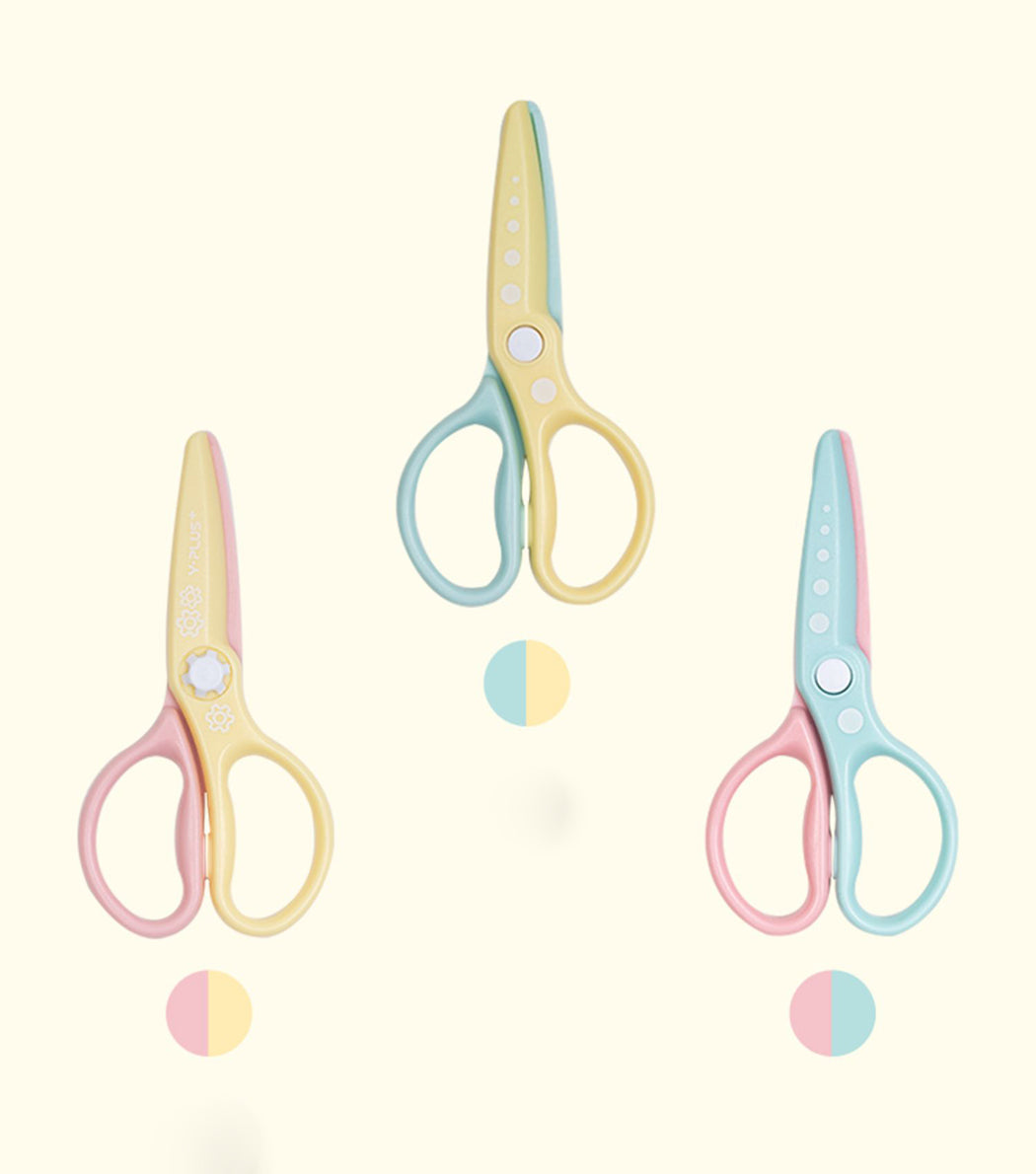 YPlus GEAR SafeSnip Macaron Children's Scissors