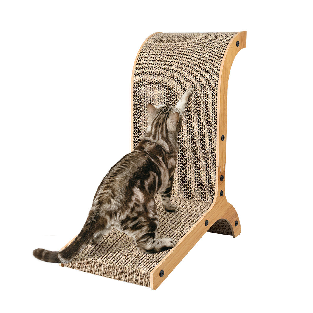 PaWz Cat Scratch Pad Cardboard Kitten Cat Scratcher Scratching Board Scatch Toy