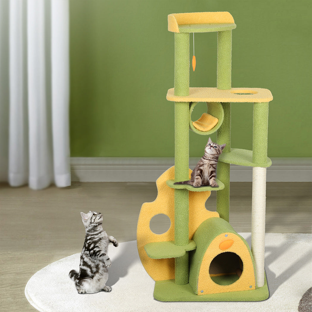 PaWz Cat Tree Kitten Furniture Condo Scratching Post Scratcher Multi-Level