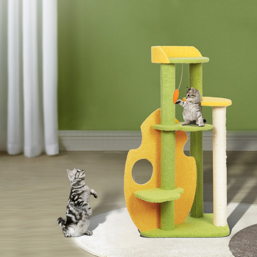 PaWz Cat Tree Kitten Furniture Condo Scratching Post Scratcher Multi-Level